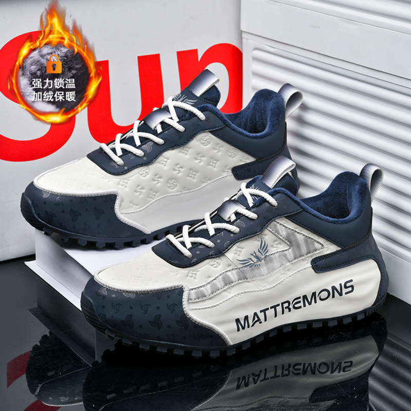 【MATTREMONS】阿帕奇冬季新款轻奢高定加绒软底软面舒适休闲包底鞋