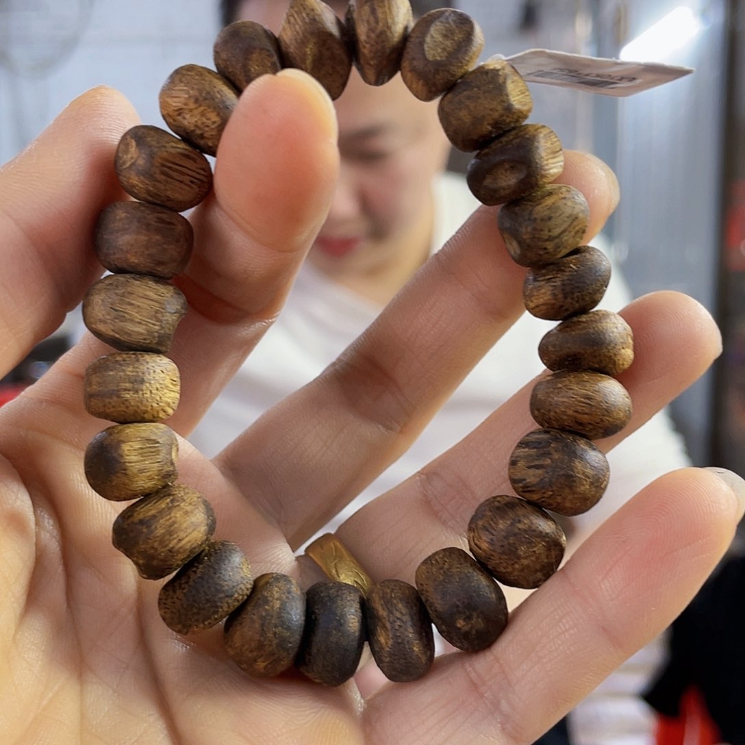 沉香手串棋楠树丁单圈1.1/12克多样性发一