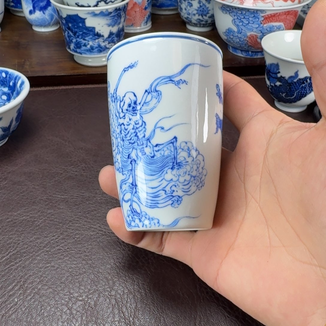 瓷片当代景德镇陶瓷手绘茶具