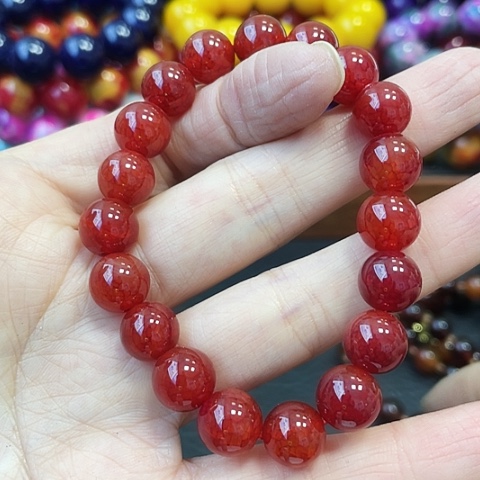 玛瑙未镶嵌手饰血龙参10