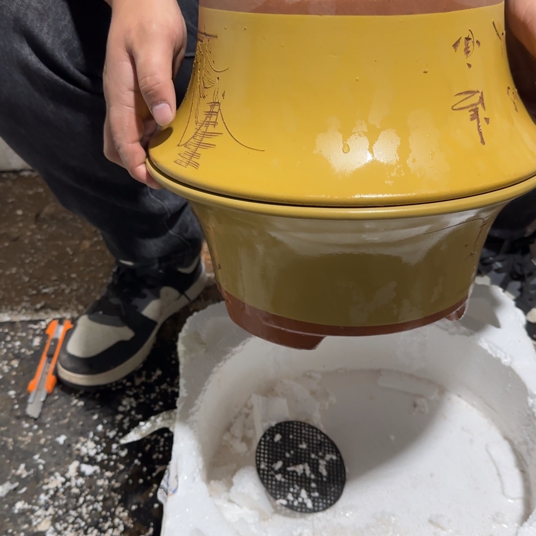 紫砂花盆口径27.12口径