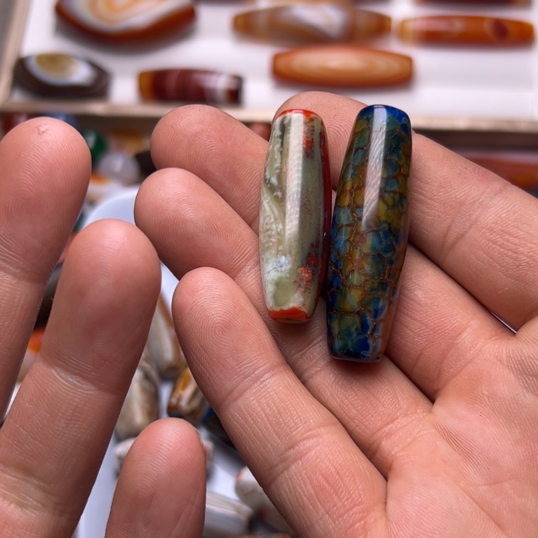 玛瑙/玉髓颈饰合金e***.