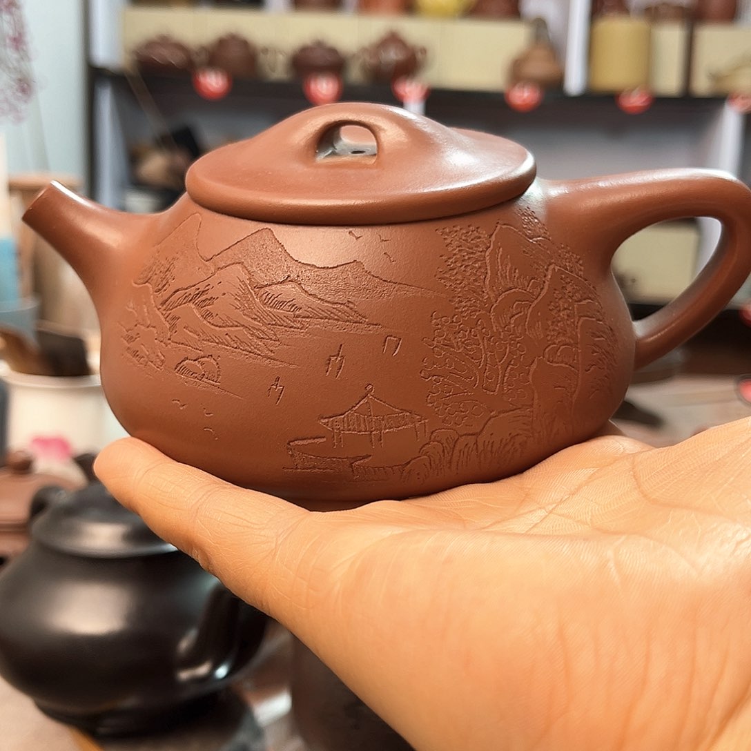 茶壶紫砂全手工制作