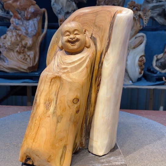 柏木（崖柏）根雕摆件