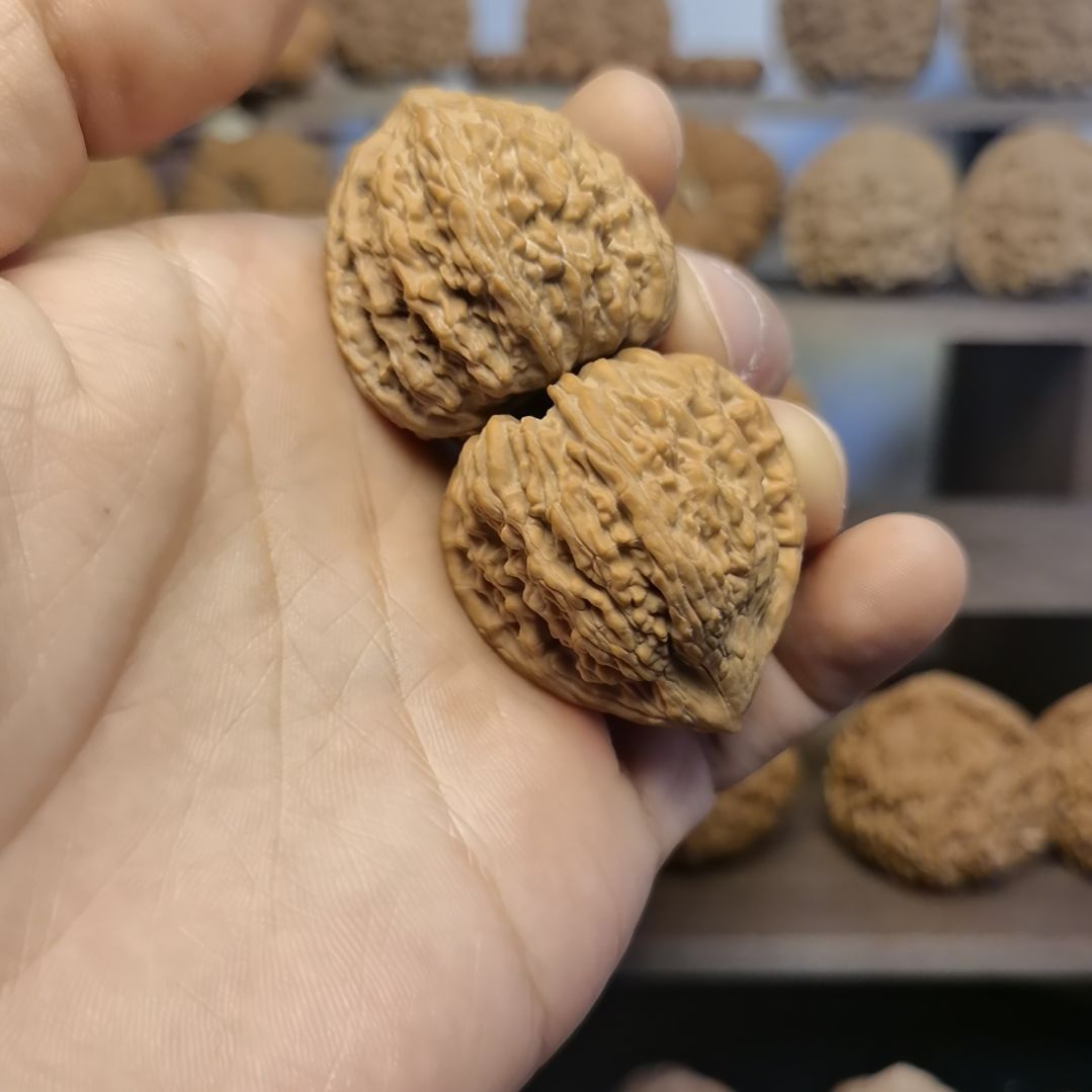 把件文玩核桃35全品塔尖精对