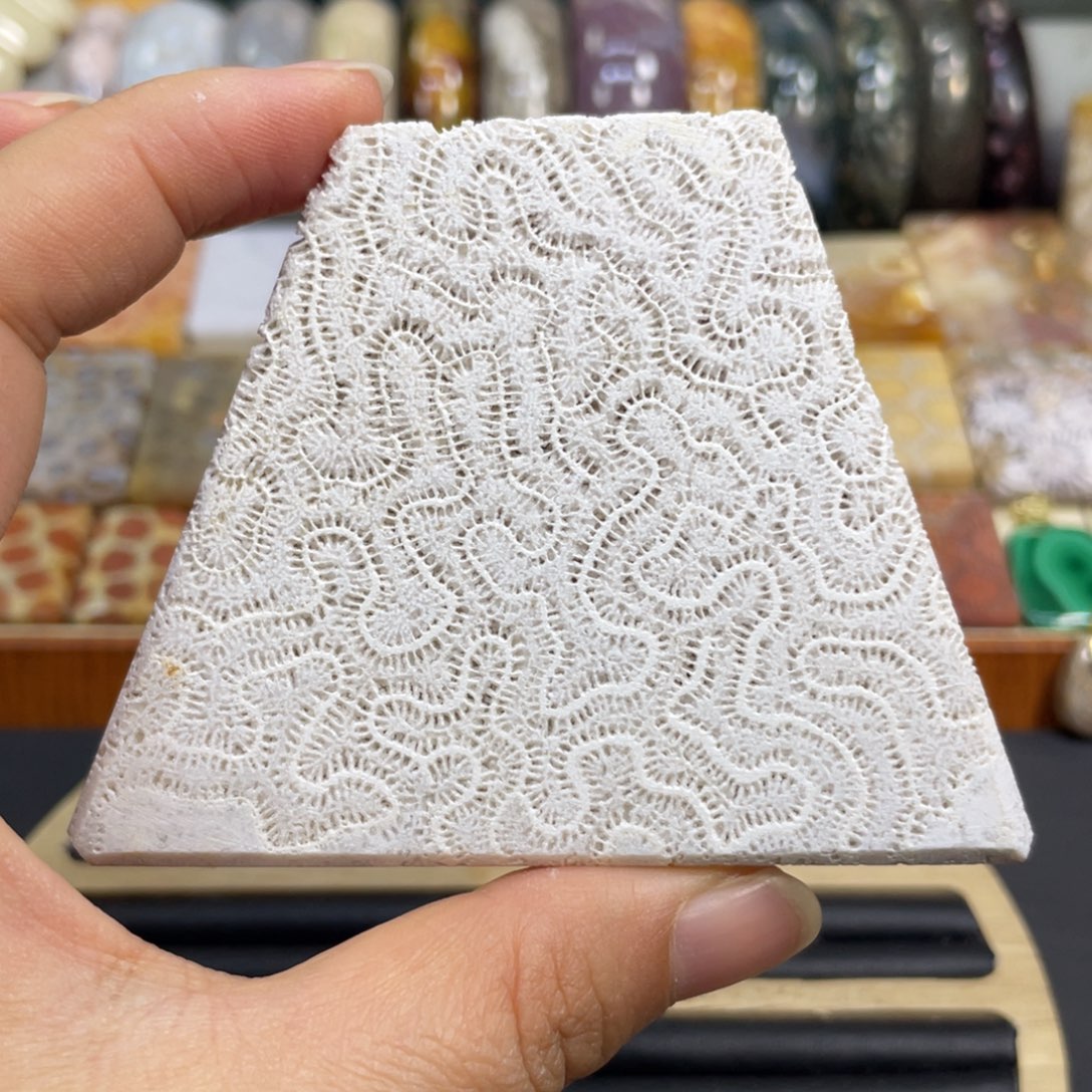 硅化玉未镶嵌颈饰k16