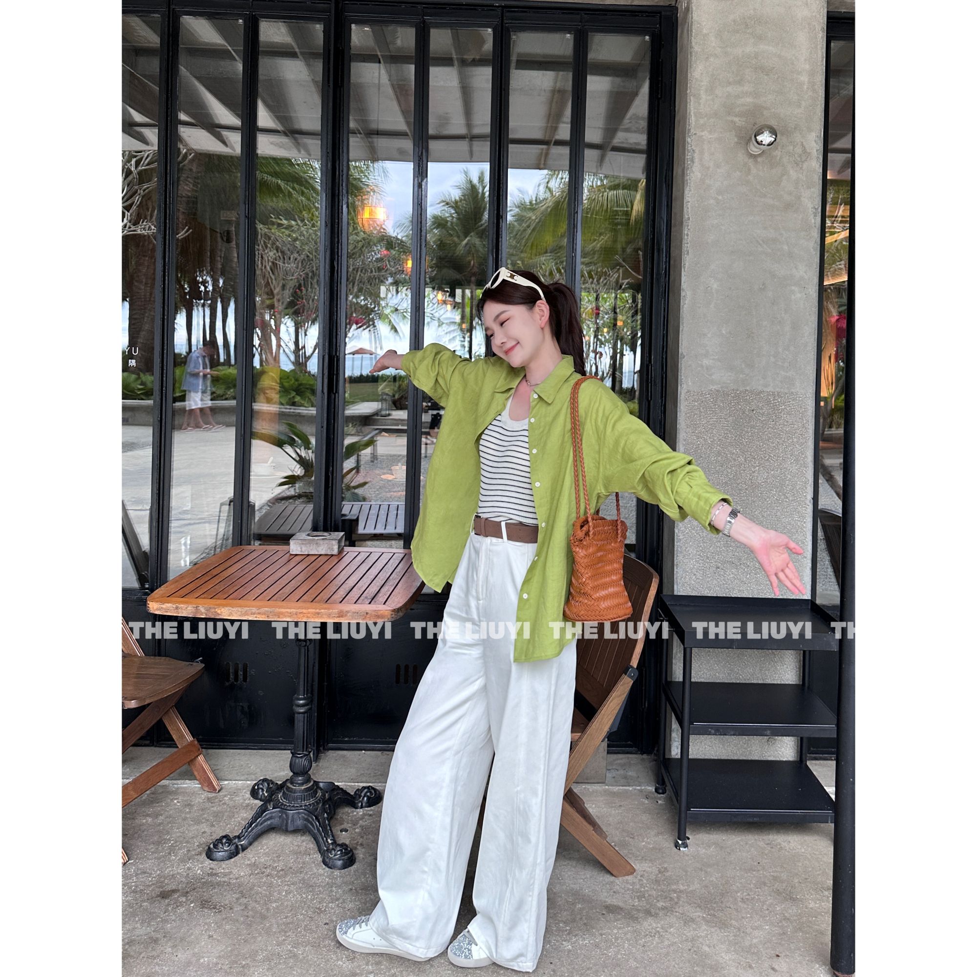 【LIUYI】春夏透气防晒衬衫外套52131