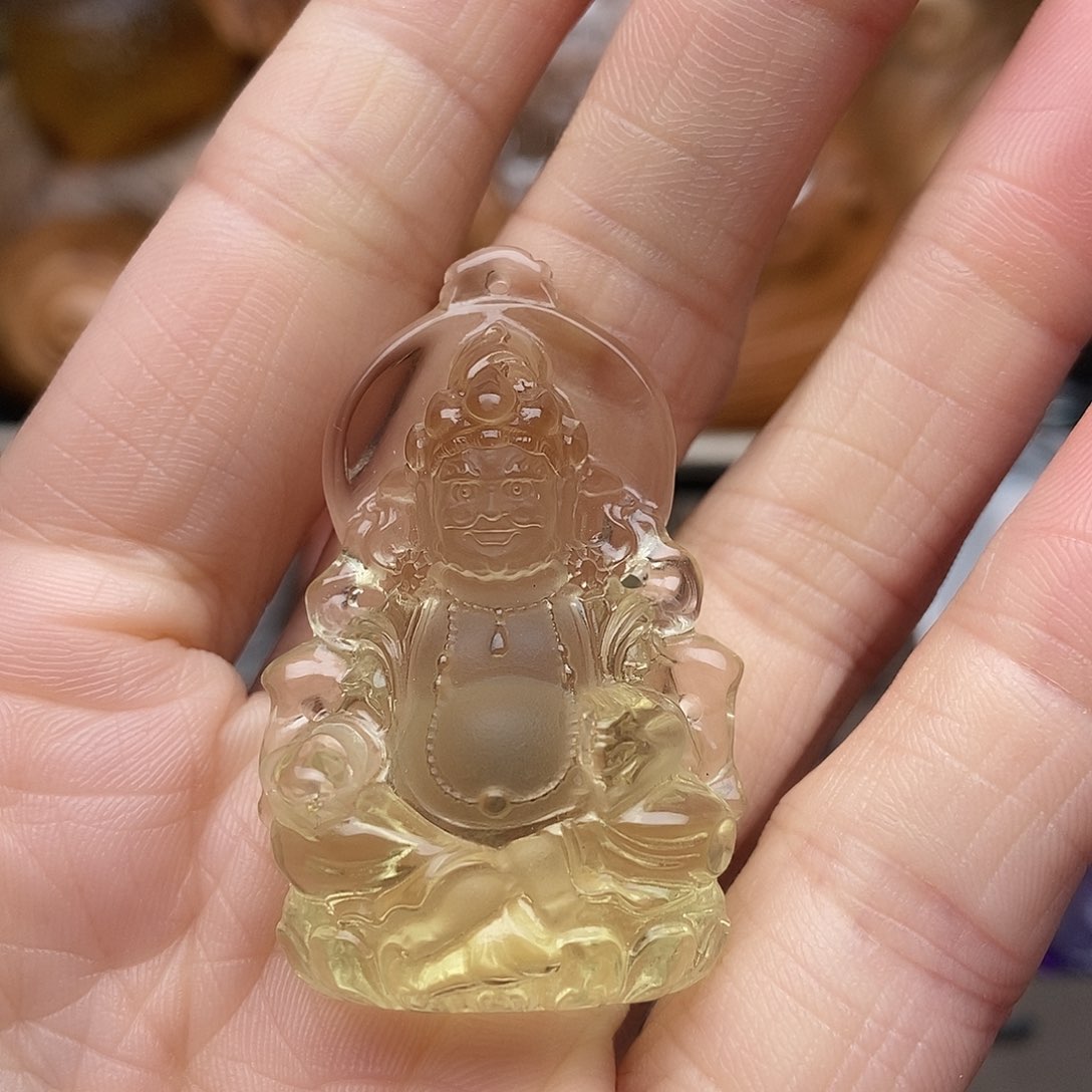 水晶吊坠未镶嵌吊坠