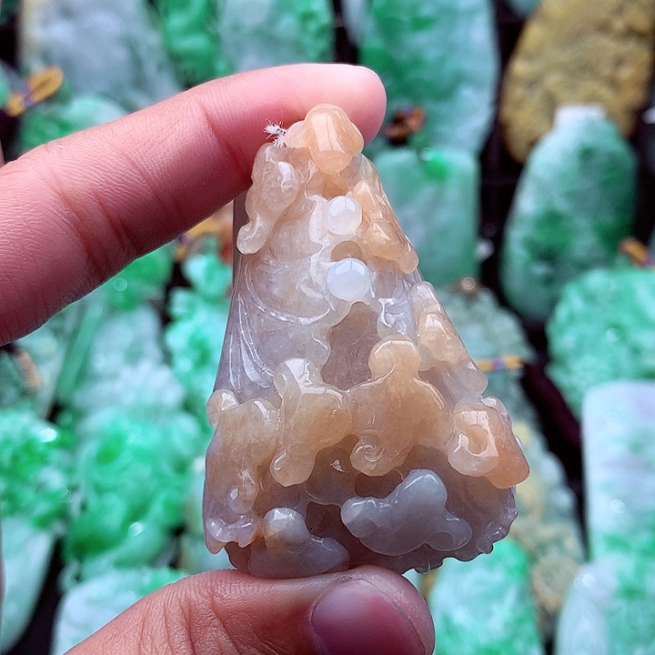 翡翠吊坠(不含链)未镶嵌