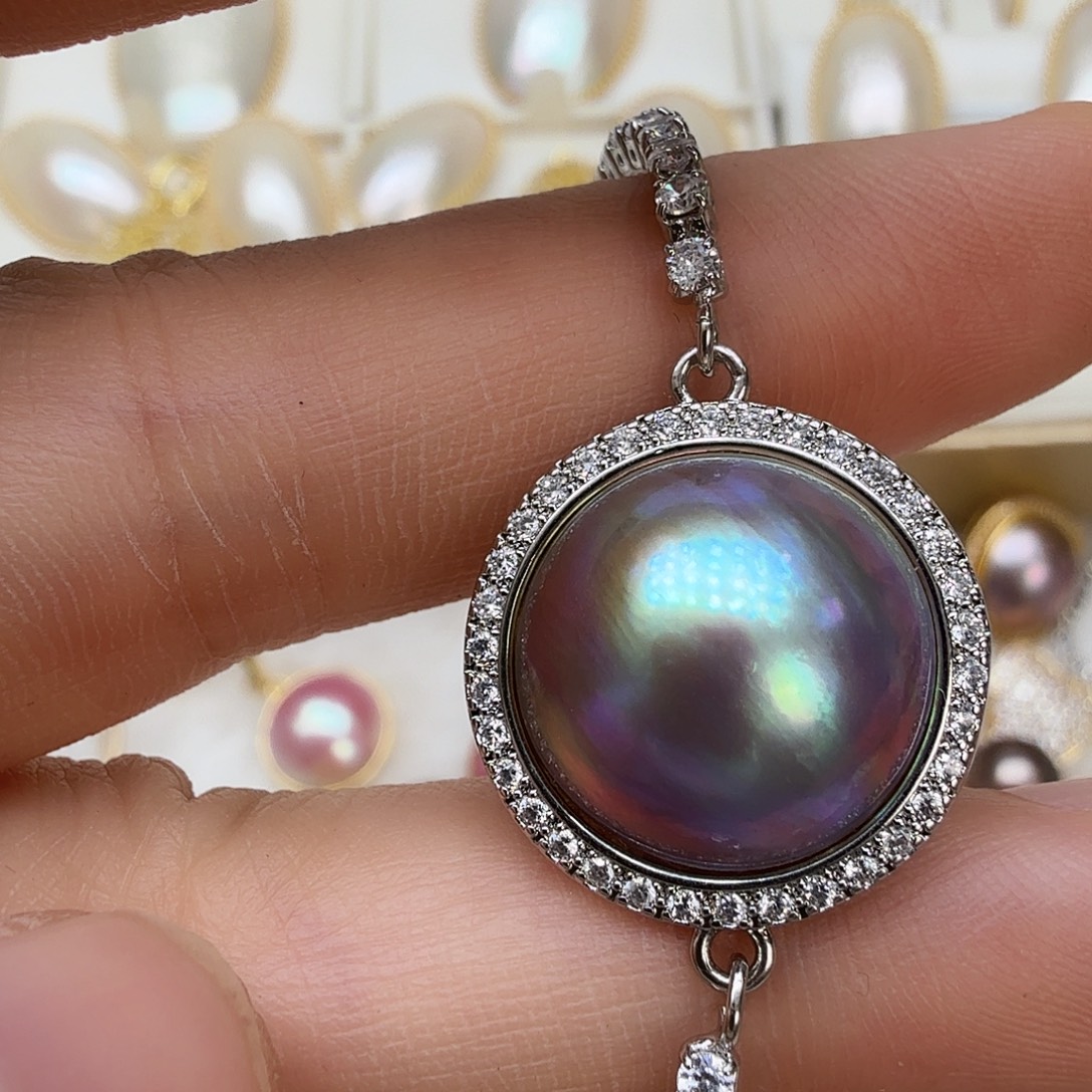 手镯淡水珍珠未镶嵌