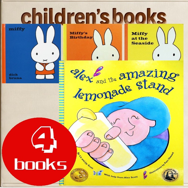 英文原版绘本4本93251230044