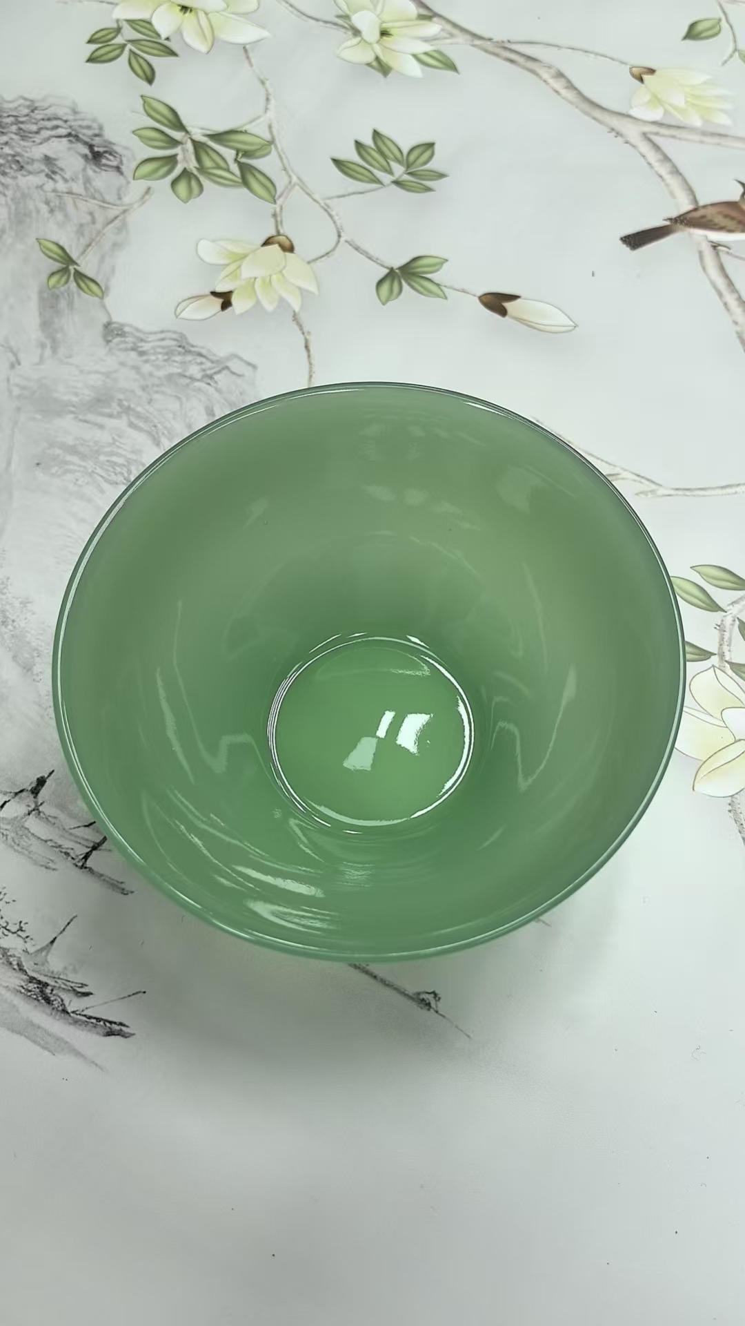 子柒甄选D40药王华佗石养生碗