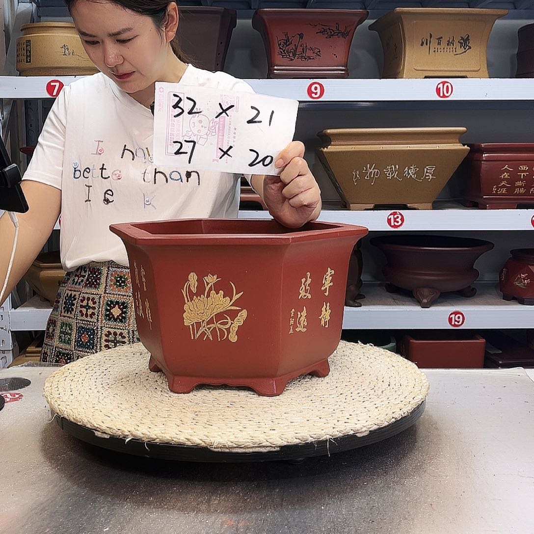 花盆紫砂紫砂花盆