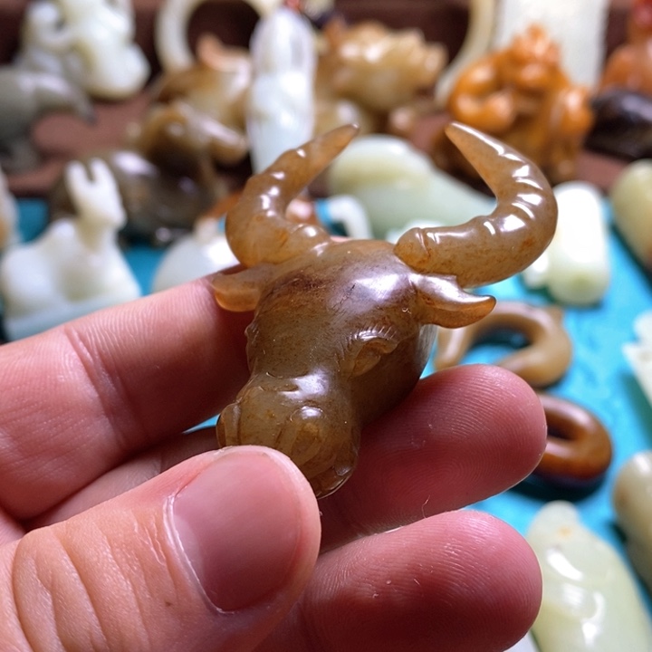 和田玉挂件未镶嵌