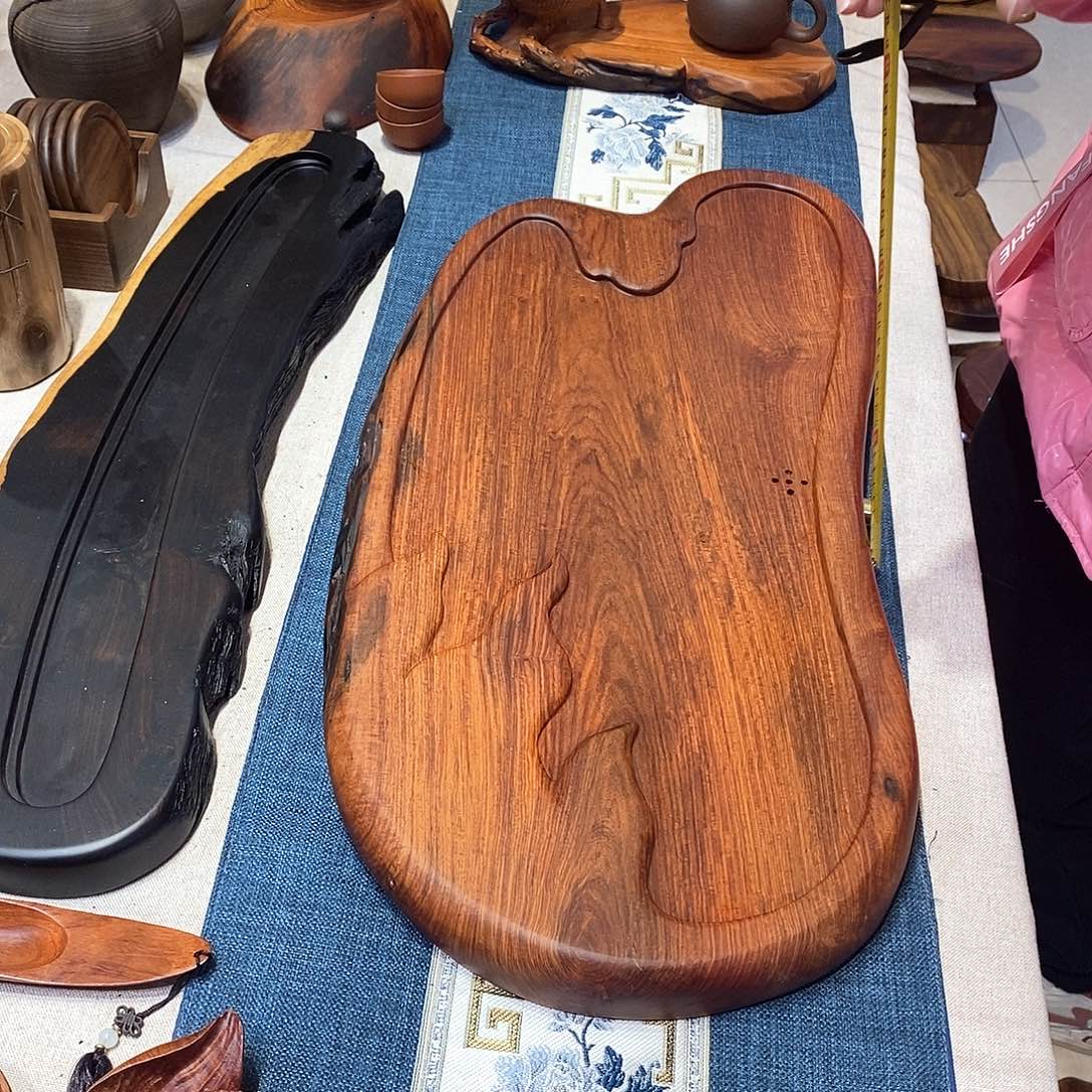 20老挝酸枝湿泡茶盘