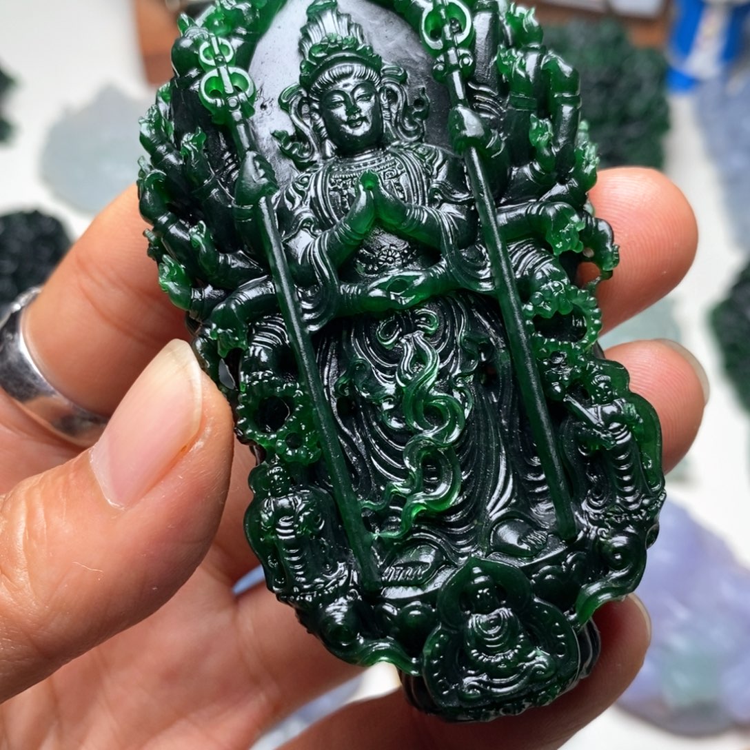 信***徒定制翡翠未镶嵌天然A货翡翠Z