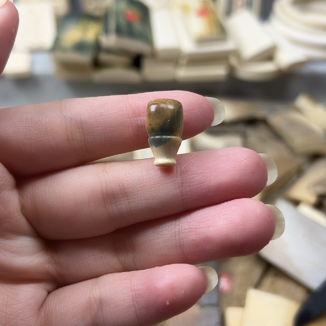 猛犸象牙手串/手链/手镯猛犸原材料边角料大块料