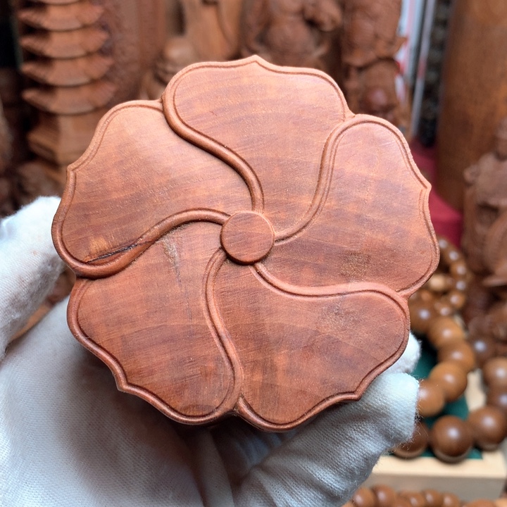 檀香木其他老山檀手把件吊坠瑕疵