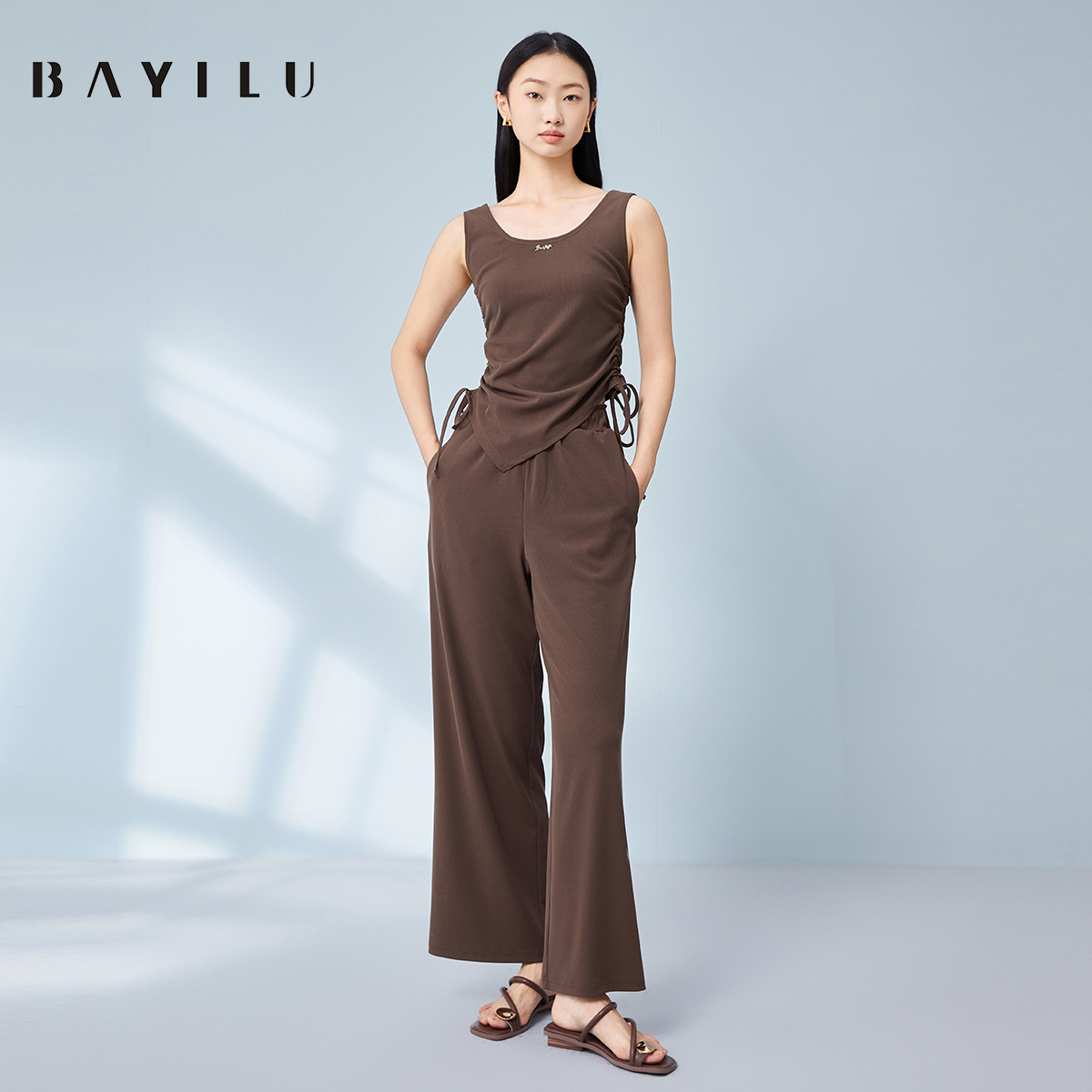 【小春子】芭依璐2025夏季新款时尚套装90TZ966