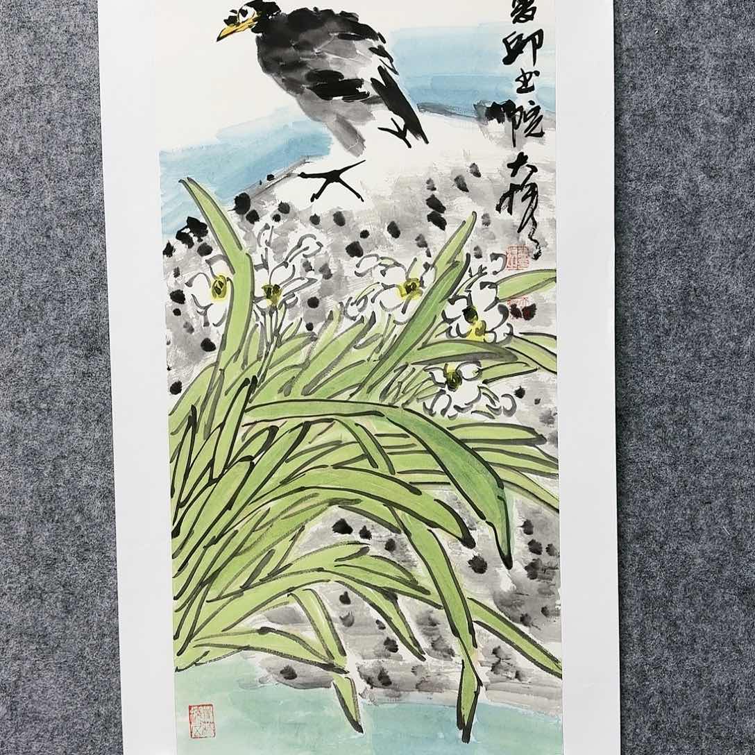 国画蒋旗老师作品欣赏