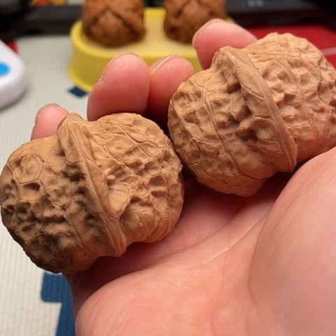 和***桂把件文玩核桃南瓜