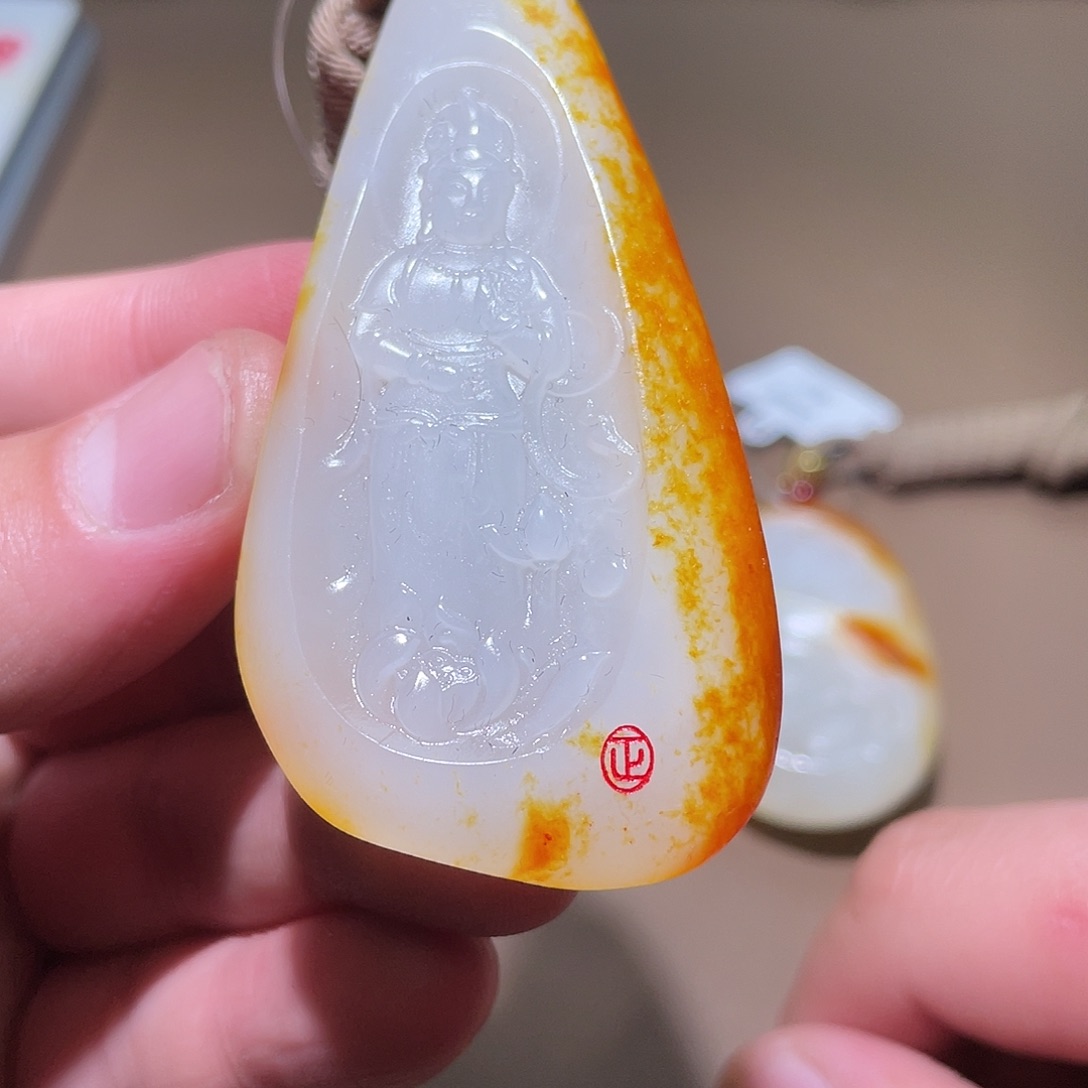 和田玉颈饰未镶嵌Z6