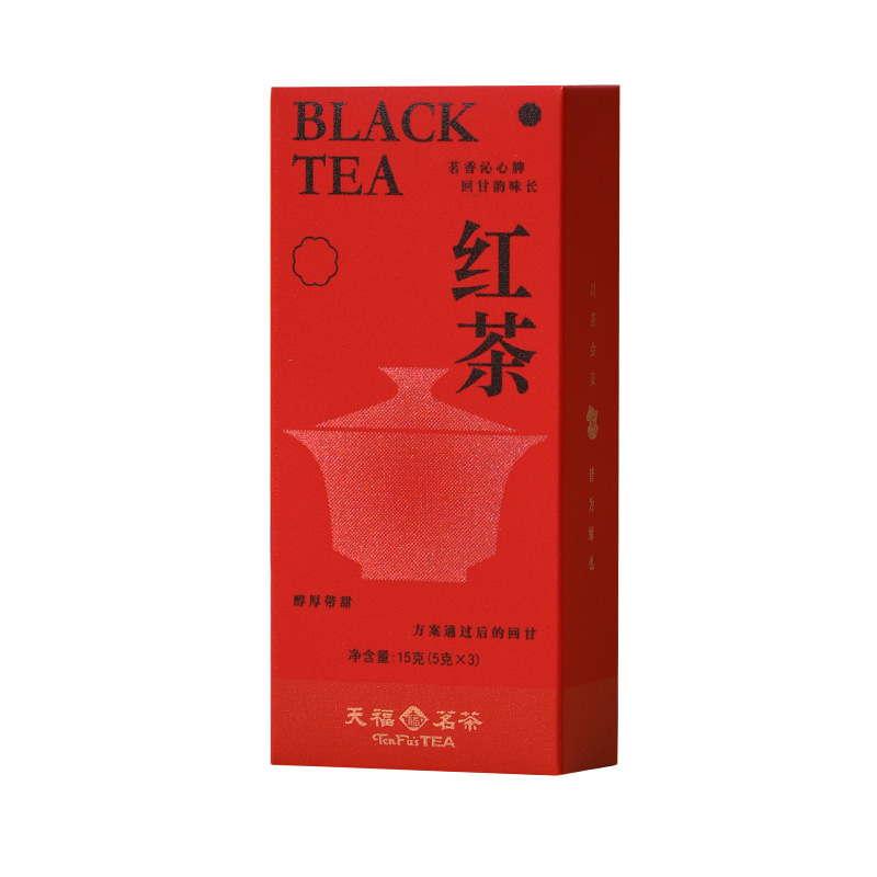 天福茗茶品鉴茶系列口粮自饮元气红茶体验装15g