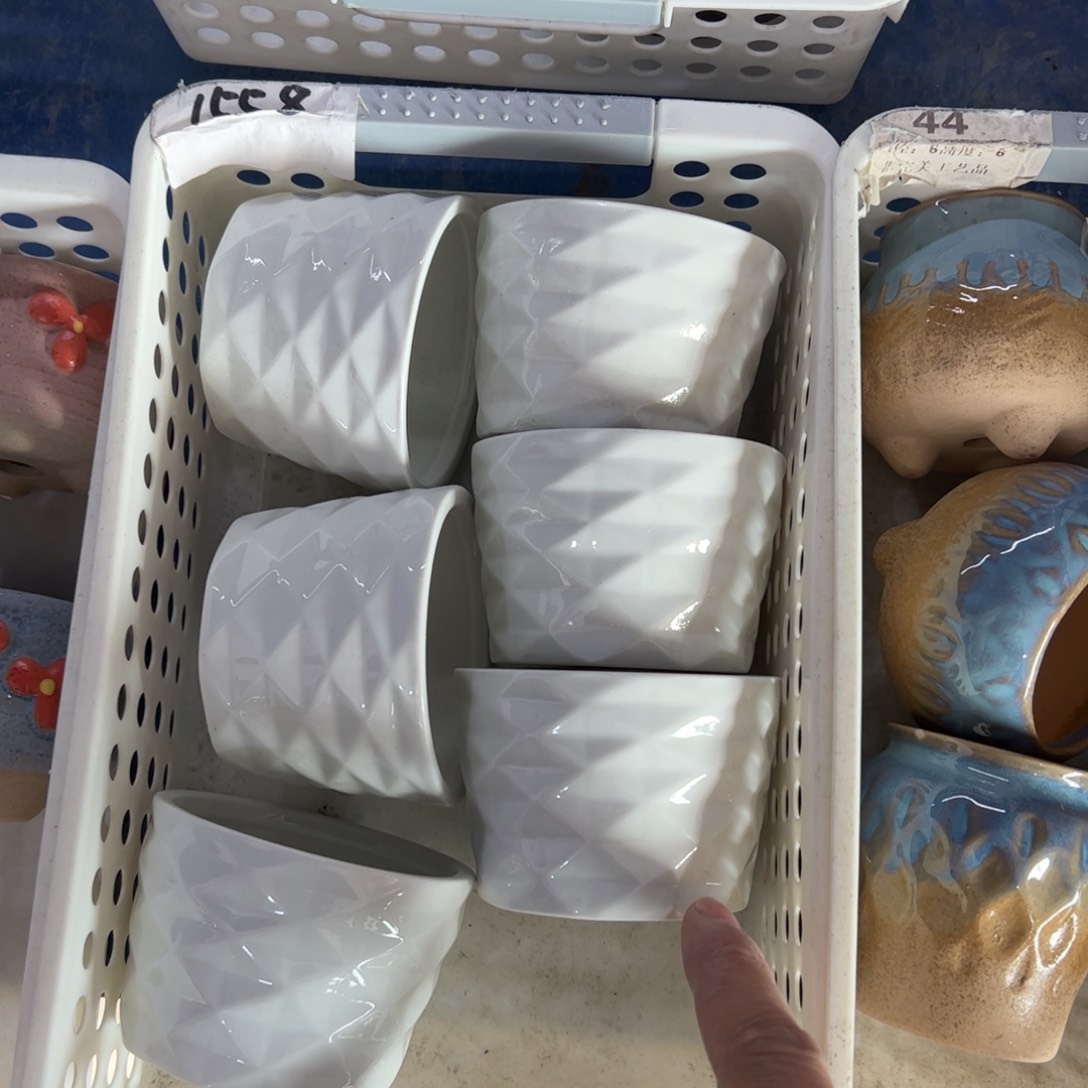 陶瓷陶瓷多肉花盆@@1558