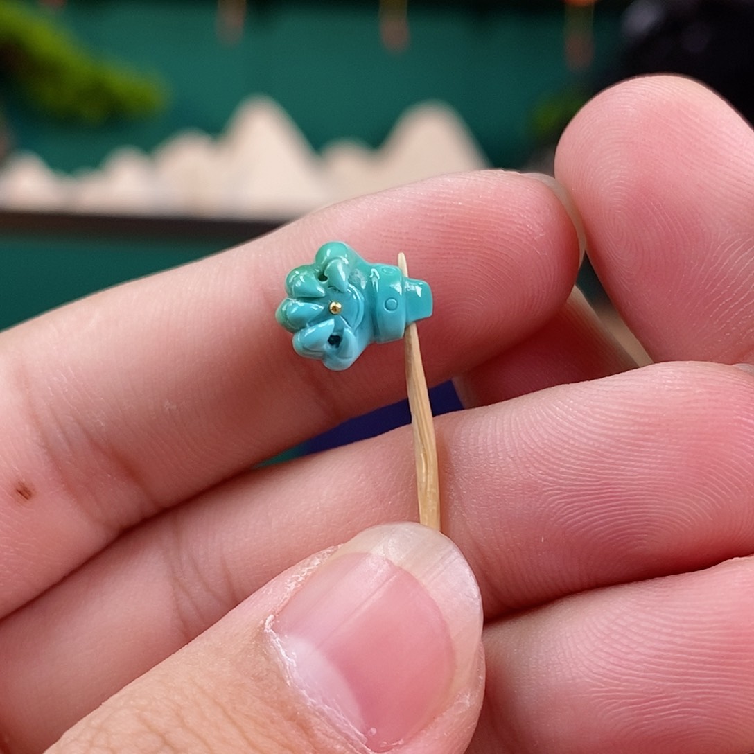 绿松石珠宝奇石未镶嵌