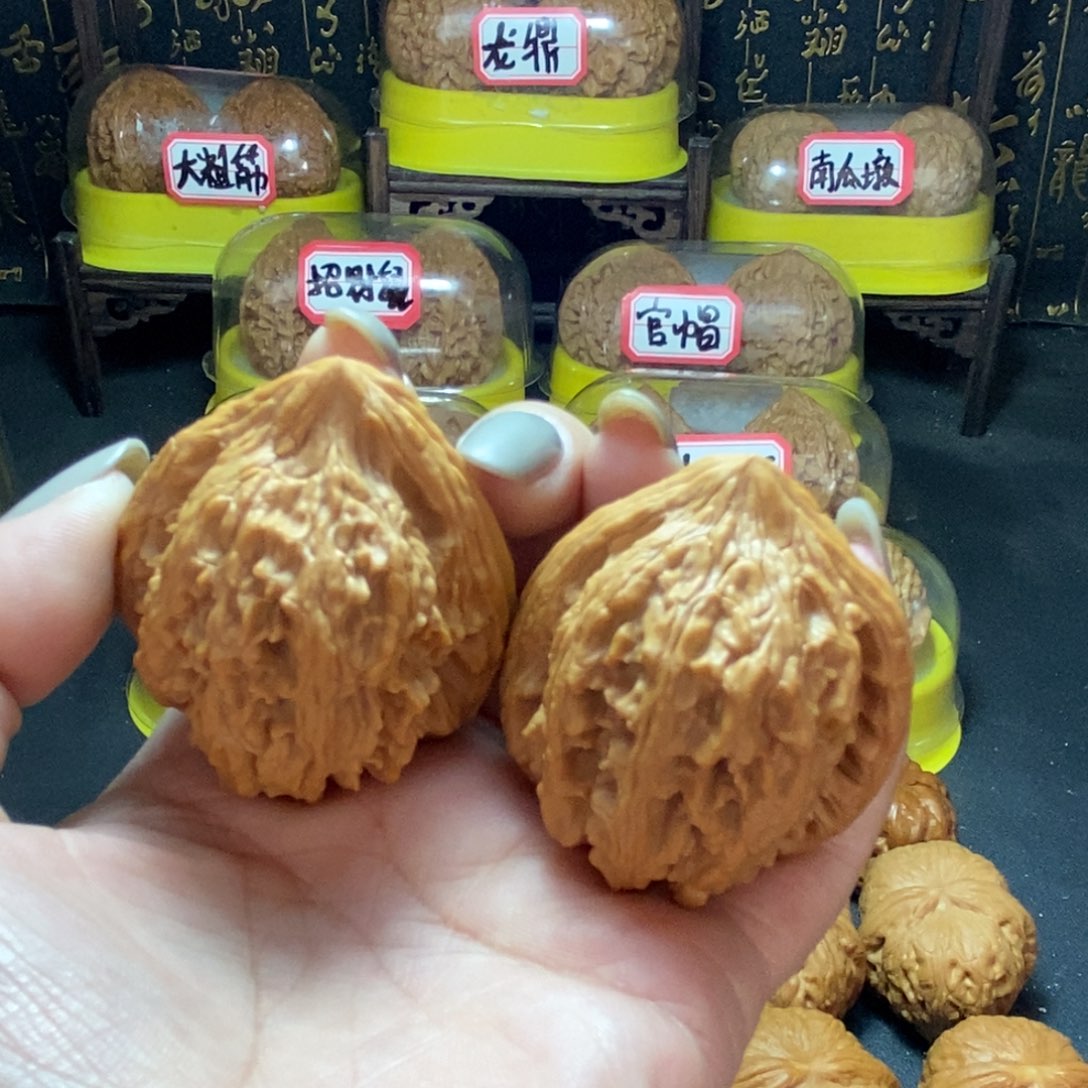 文玩核桃把件24号大沽石43尺