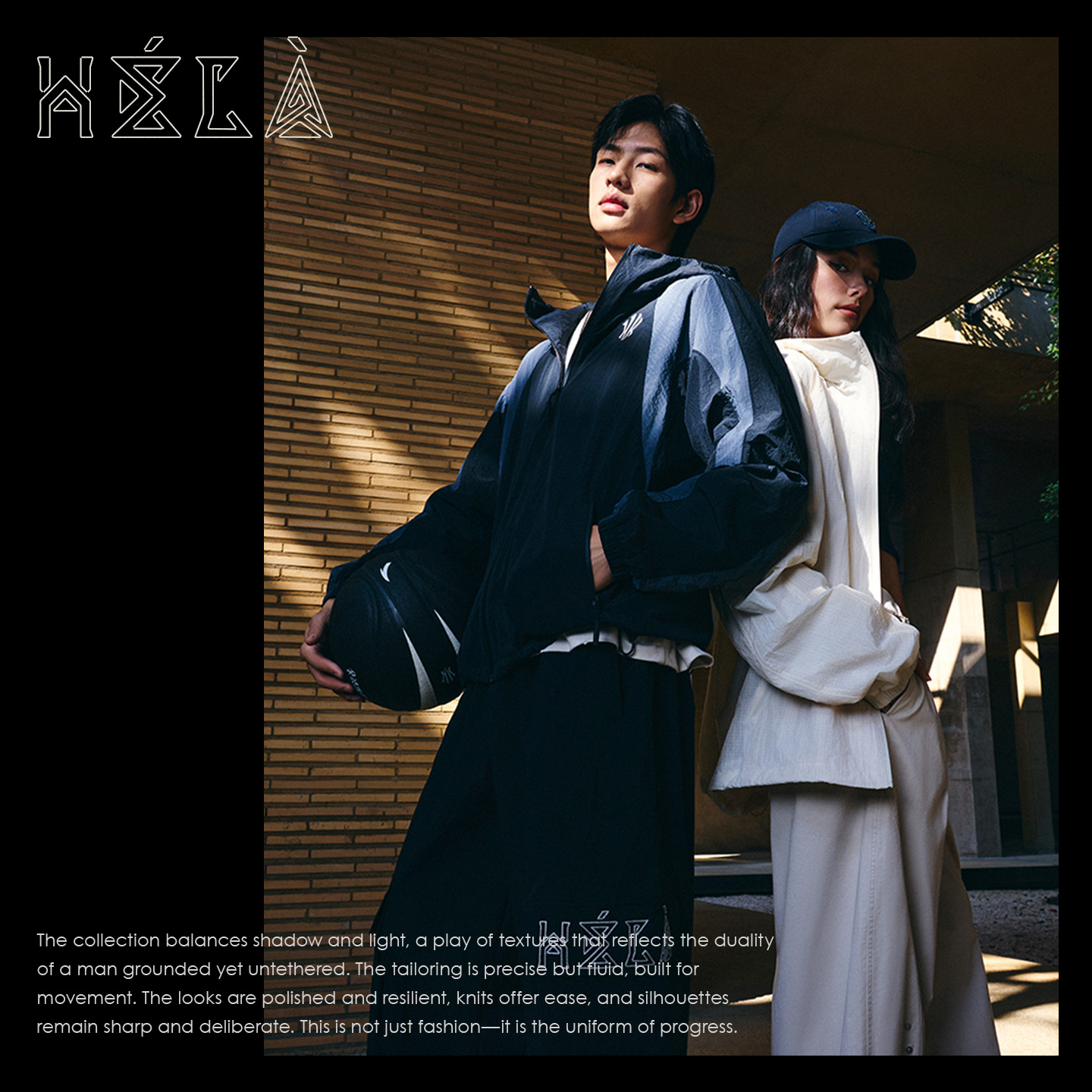 安踏凯里·欧文系列丨运动外套男2025冬季新款情侣夹克无氟防泼水