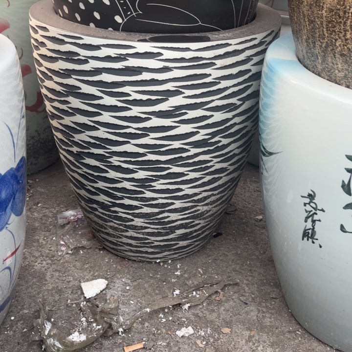 瓷片景德镇陶瓷41*46豹纹➕十字底座