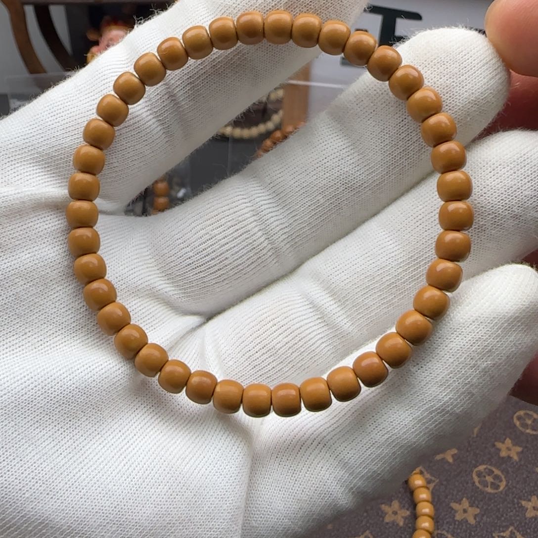 橄榄核手串福利老挝5.6mm单圈