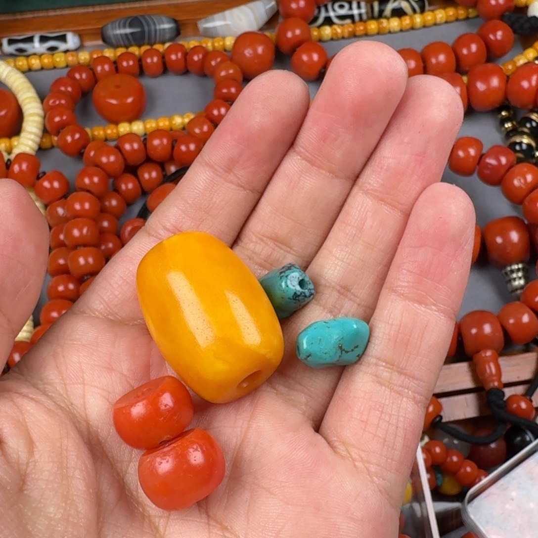 草***歌琉璃非金属单颗配珠