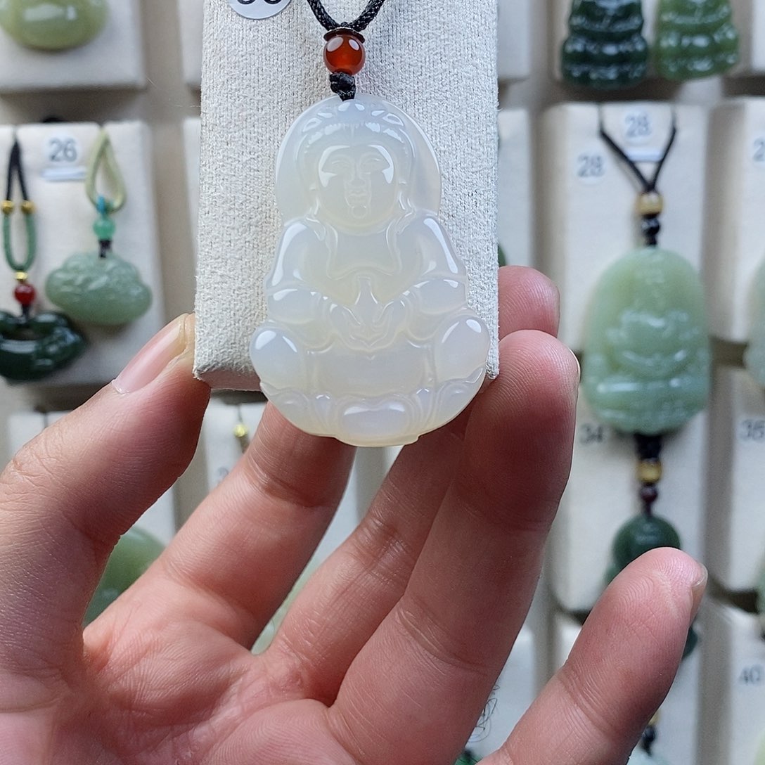 未镶嵌颈饰玛瑙/玉髓