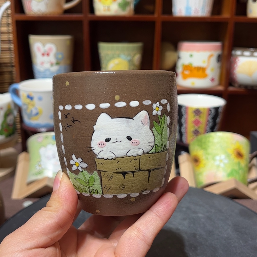 杯子陶景德镇陶瓷马克杯