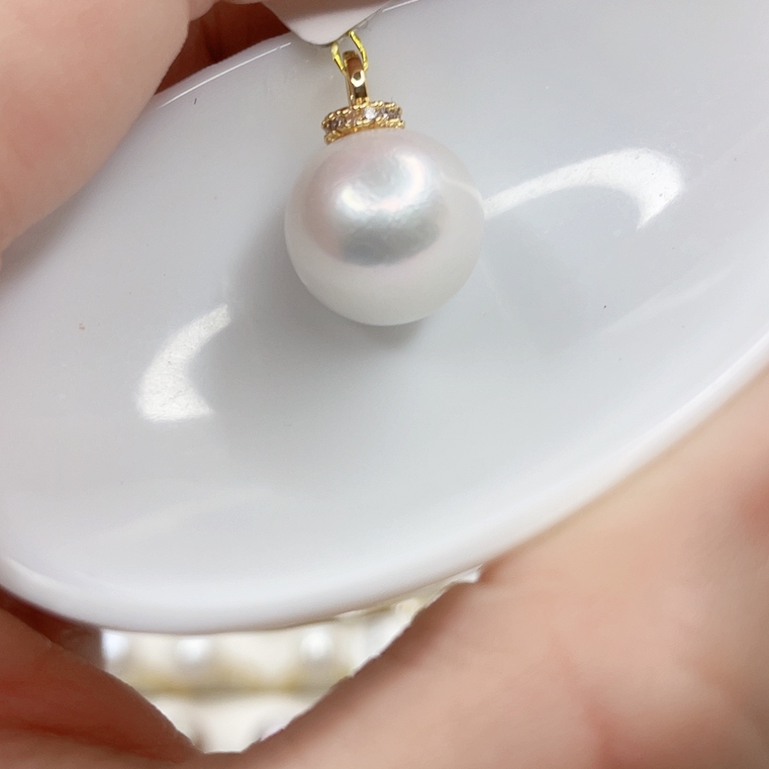 淡水珍珠颈饰合金