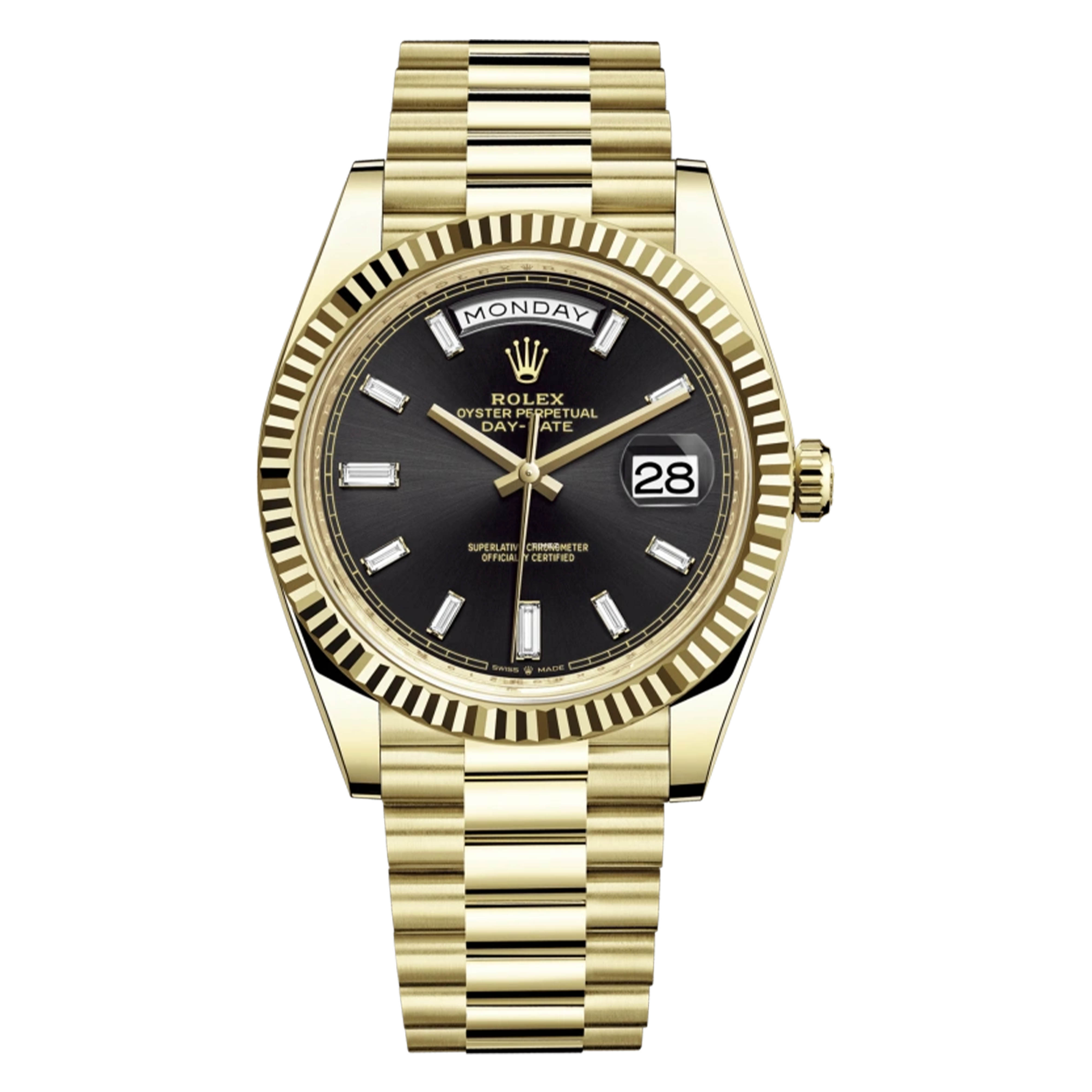 未使用 Rolex/劳力士 /228238黑冰糖DD/40mm