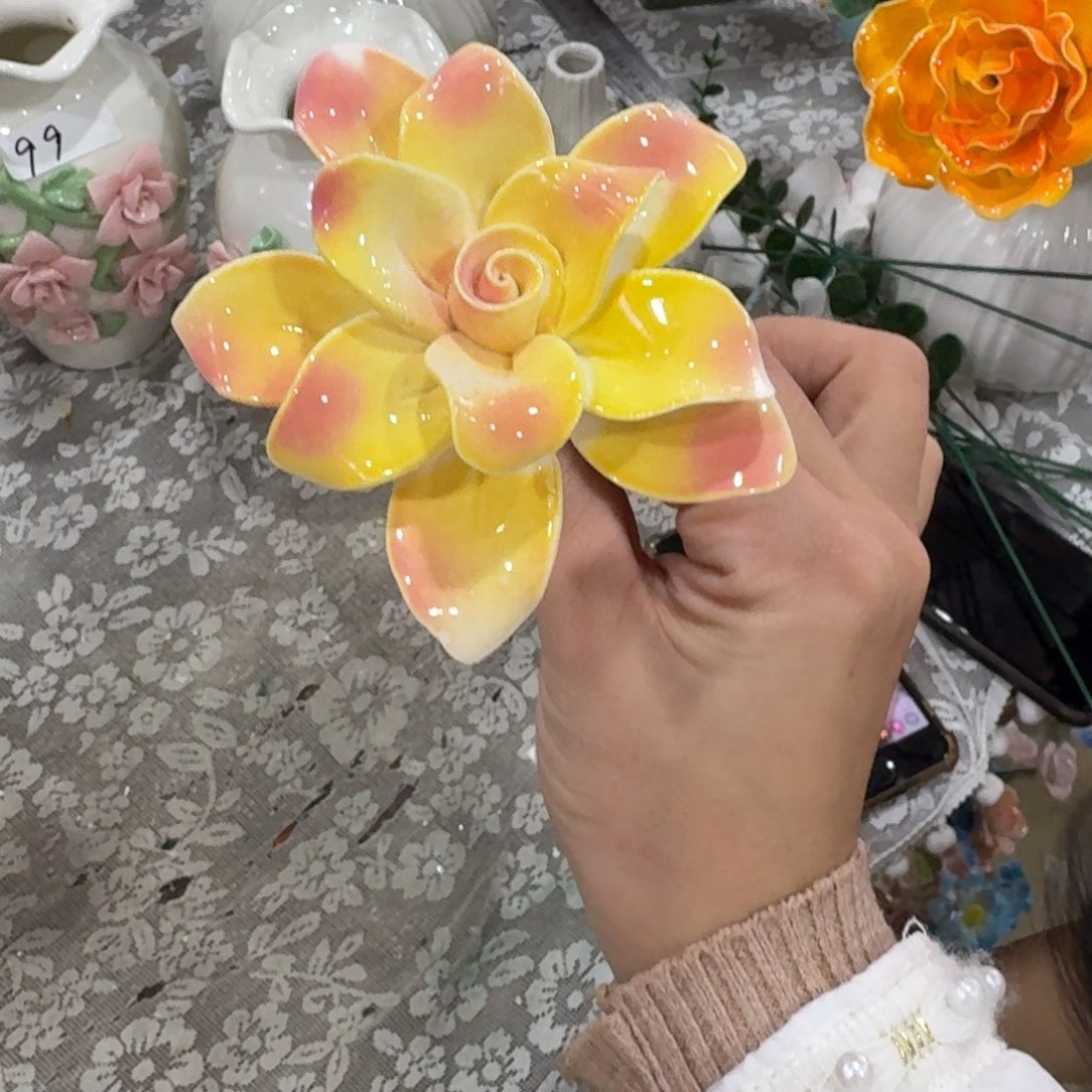 陶瓷花拍满20发请勿随意退款拉黑