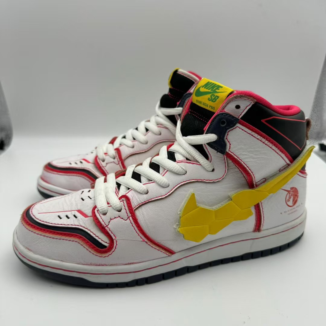 90新 NIKE/耐克 41码260/Nike Dunk 板鞋 高帮/高达联名 1939