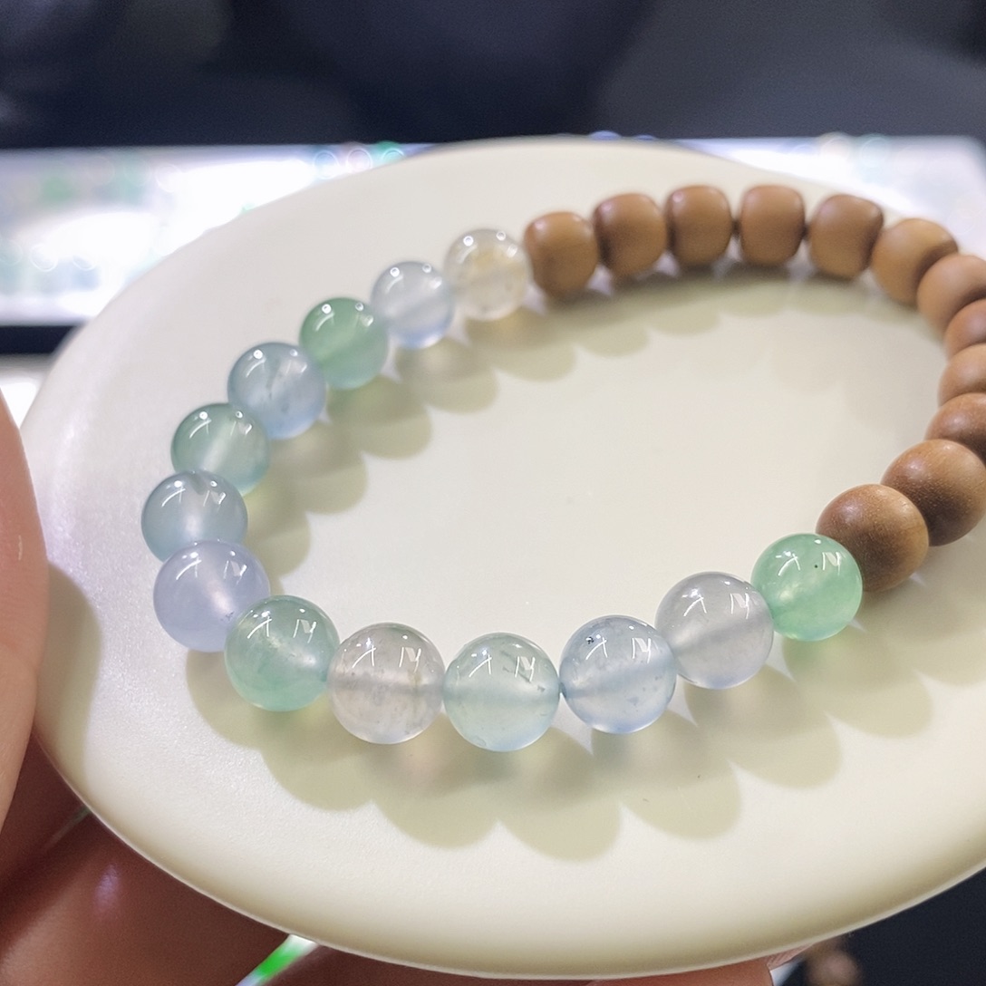 翡翠未镶嵌挂件半串