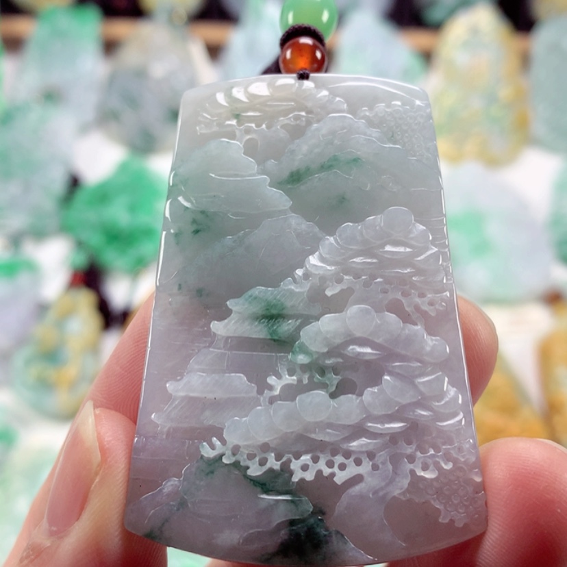 【闪购商品】翡翠吊坠(不含链)未镶嵌