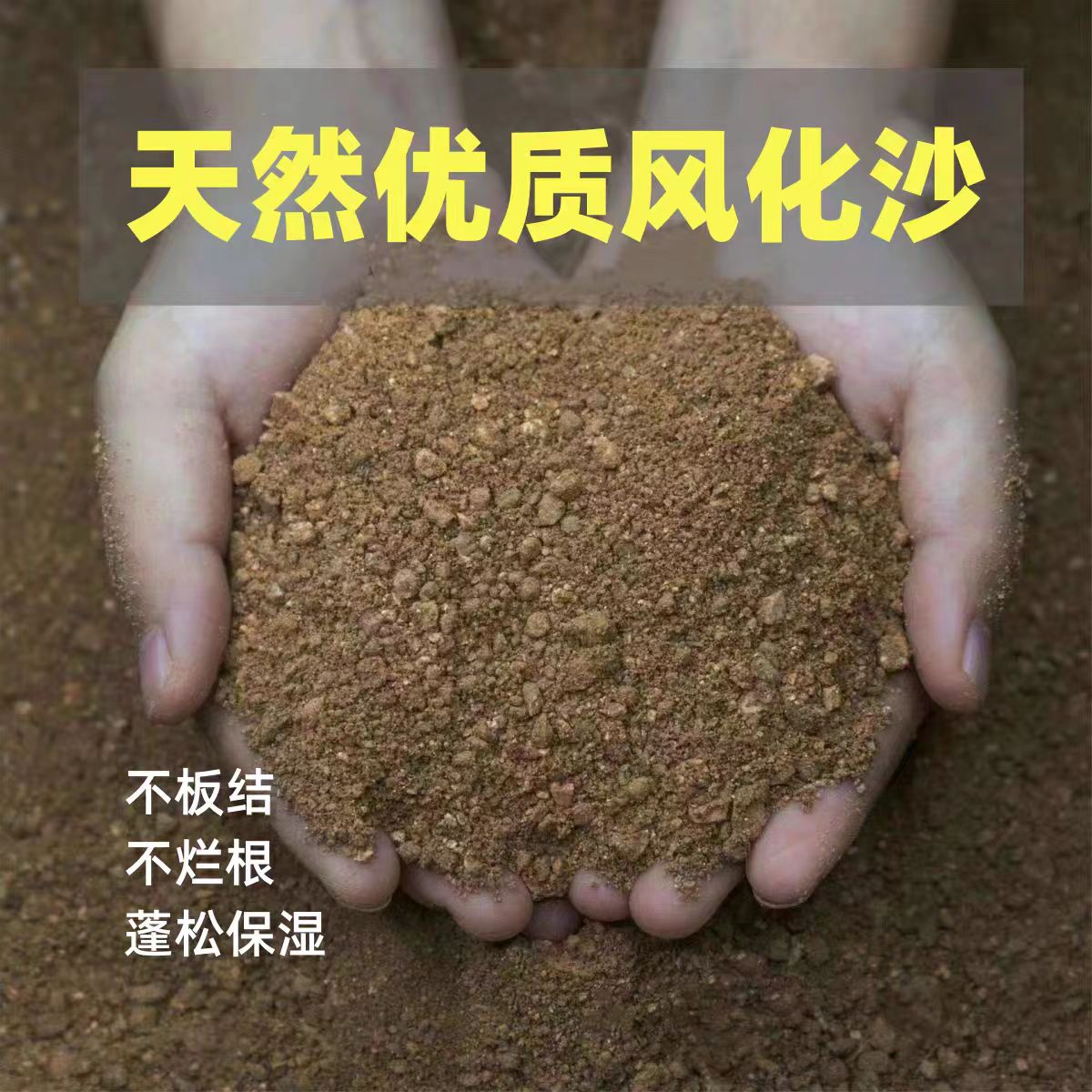 风化沙营养基质植物松柏盆景专用风化沙多肉铺面拌土月季专用花土