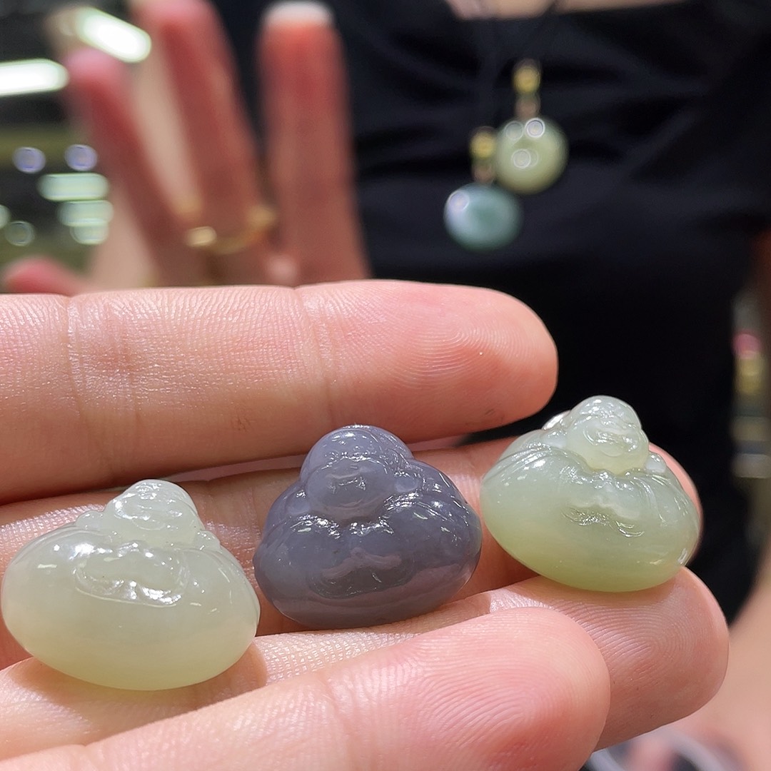 和田玉未镶嵌颈饰多样性拍一发一