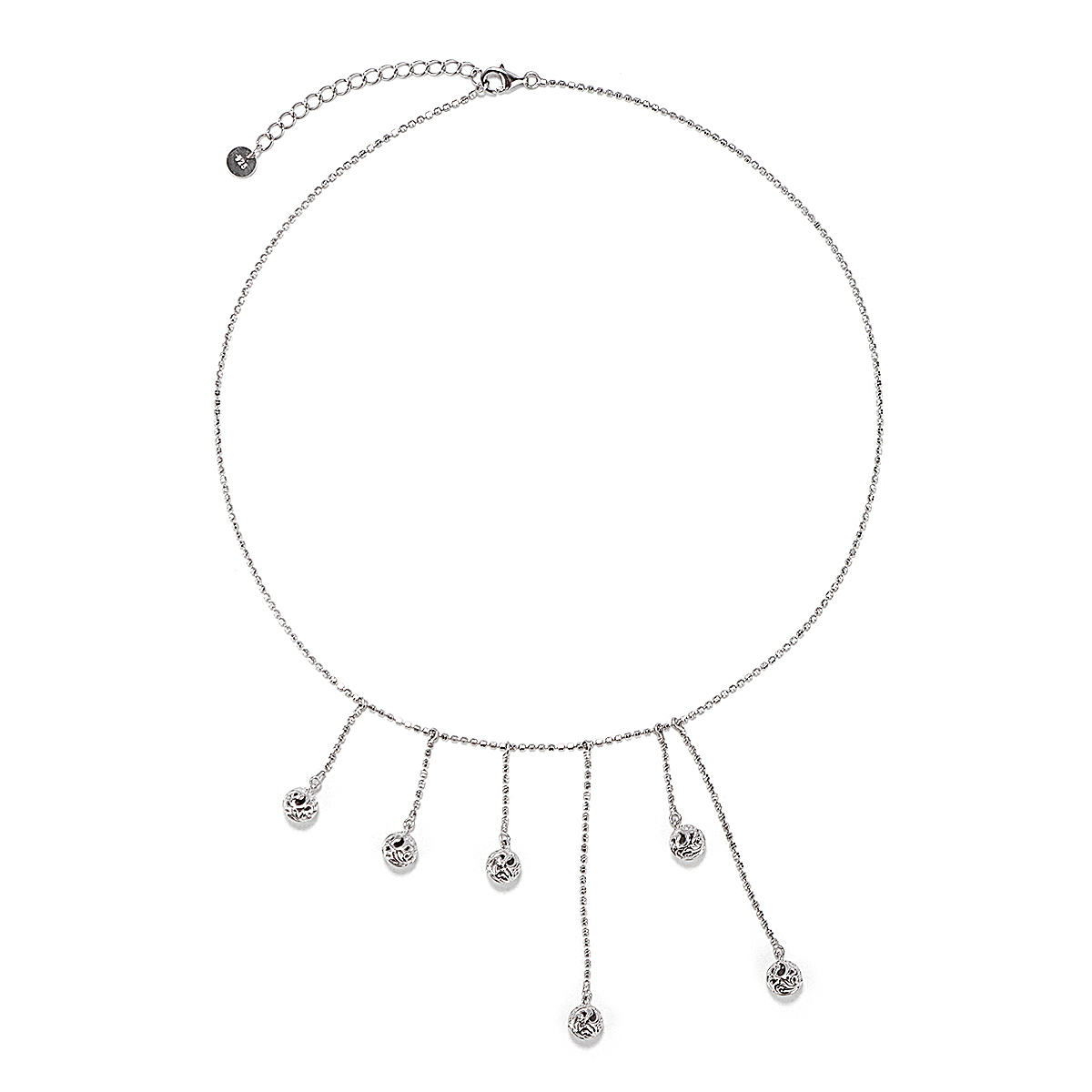 链子925银 MGS曼古银 925银项链 16+2英寸 约7.99g M0525376160