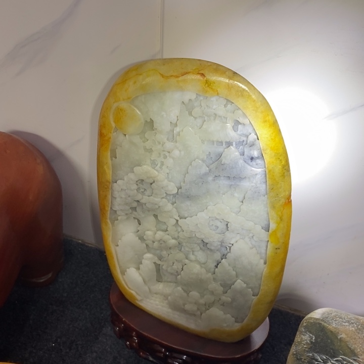 吊坠白玉菩提精品白玉