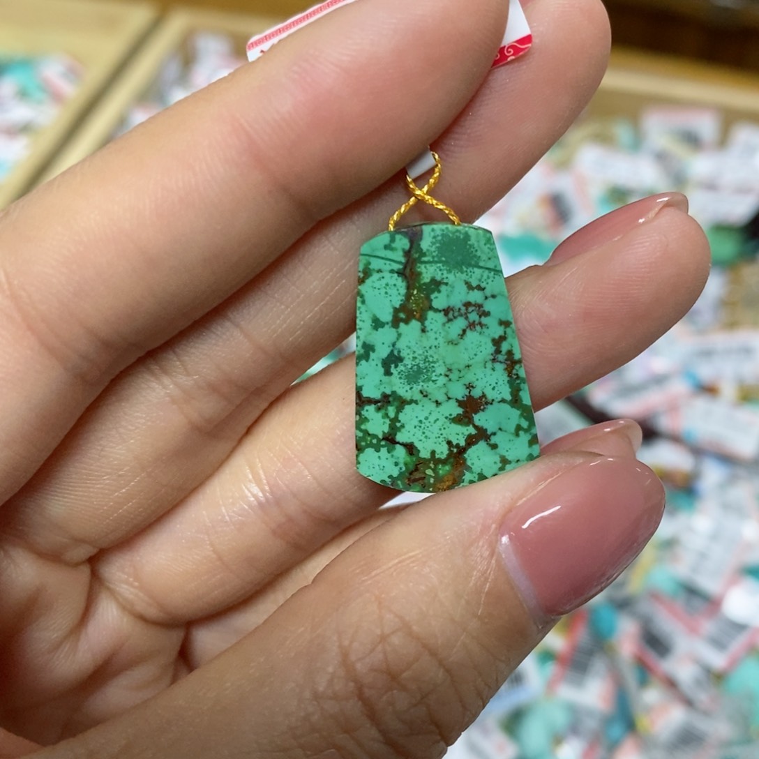 绿松石珠宝奇石未镶嵌