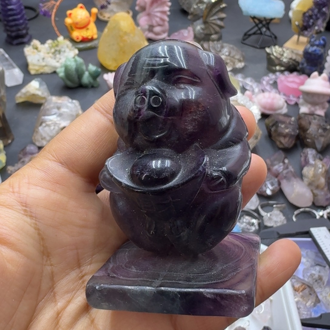 @*** 石材印石福猪的故事