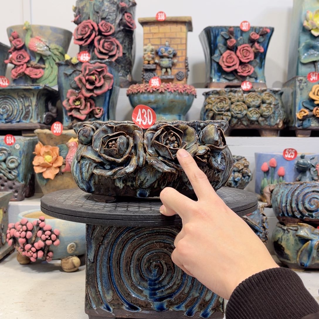 陶瓷430 号陶然花盆