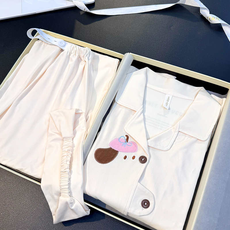 【秋冬纯棉款~可拆卸胸垫】月子服12-5月产后孕妇哺乳衣长袖家居服